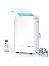 Rintuf 13000 BTU Portable Air Conditioner, 620 sq.ft, 2023 3-in-1 Quiet Portable AC Unit, Dry & Fan, Wide Oscillation, 24H Time...