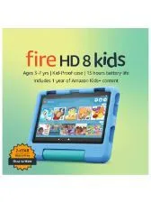 Amazon Fire HD 8 Kids tablet, ages 3-7. Top-selling 8" kids tablet on Amazon - 2022 | ad-free content with parental controls in...