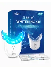 Teeth Whitening Kit Gel Pen Strips - Hydrogen Carbamide Peroxide for Sensitive Teeth, Gum,Braces Care 32X LED Light Tooth White...